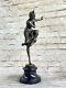 Signée D H Chiparus 100% Bronze Statue Art Déco Danseuse De Kapurthala
