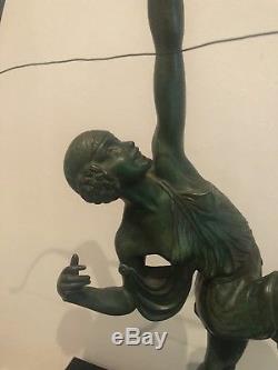 Statue Sculpture Art Deco 1930 Pierre Le Faguays Diane Chasseresse