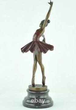 Statue Sculpture Danseuse Classique Opera Style Art Deco Style Art Nouveau Bronz