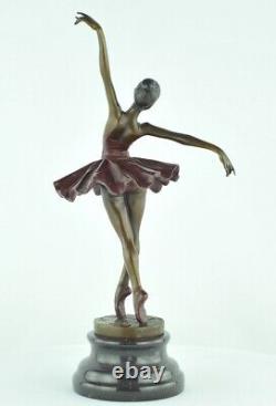 Statue Sculpture Danseuse Classique Opera Style Art Deco Style Art Nouveau Bronz