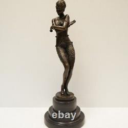 Statue Sculpture Danseuse Classique Opera Style Art Deco Style Art Nouveau Bronz