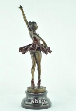 Statue Sculpture Danseuse Classique Opera Style Art Deco Style Art Nouveau Bronz