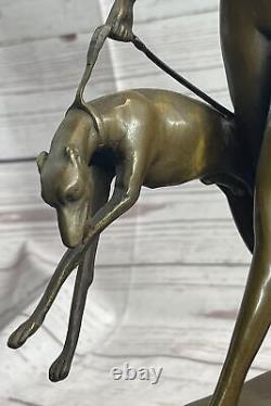 Statue Sculpture Diane Chasseresse Art Déco Style Nouveau Bronze'Lost' Cire