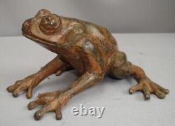 Statue Sculpture Grenouille Animalier Style Art Deco Style Art Nouveau Bronze ma