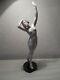 Statuette Art Deco Dressel & Kister Femme Nue En Porcelaine Sculpture Half Doll