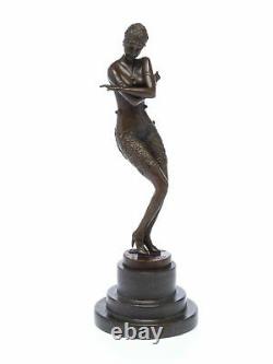 Statuette de danseuse d´après Ferdinand Preiss (1882-1943) style Art déco