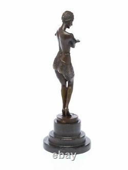 Statuette de danseuse d´après Ferdinand Preiss (1882-1943) style Art déco