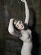Statuette Femme Danseuse Nue Dressel & Kister Art Deco En Porcelaine Sculpture