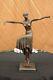 Turc Danseuse Par Chiparus Art Nouveau Marbre Base Sculpture Déco Figurine